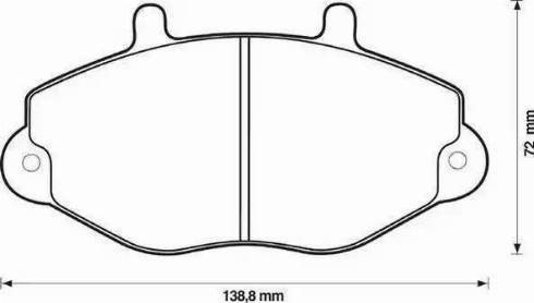 BOSCH F 026 000 102 - Jarrupala, levyjarru inparts.fi