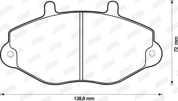 Jurid 571746D - Jarrupala, levyjarru inparts.fi