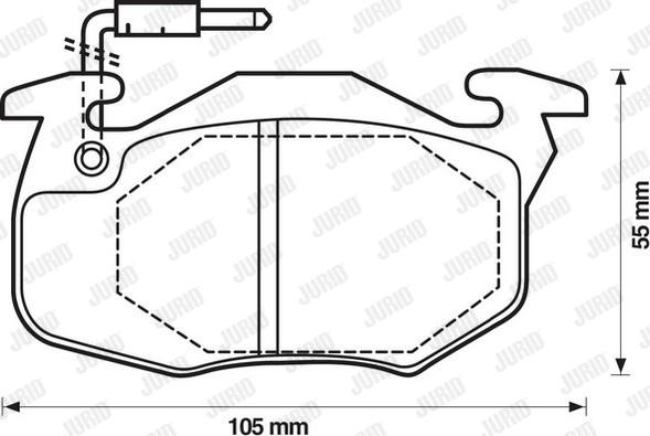 Jurid 571743D - Jarrupala, levyjarru inparts.fi