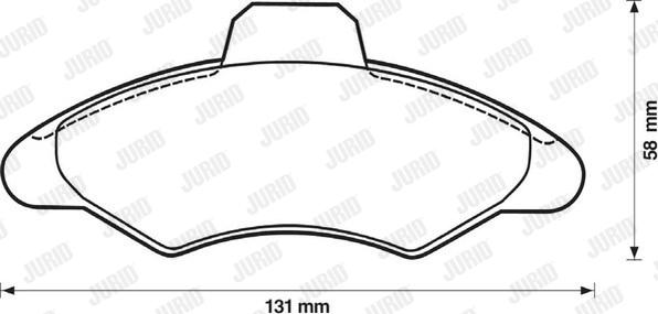 Jurid 571725J - Jarrupala, levyjarru inparts.fi