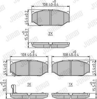 Jurid 573417J - Jarrupala, levyjarru inparts.fi