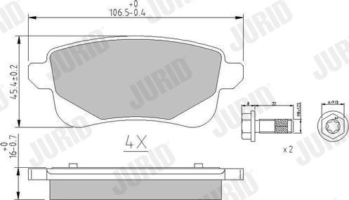 Valeo 671591 - Jarrupala, levyjarru inparts.fi