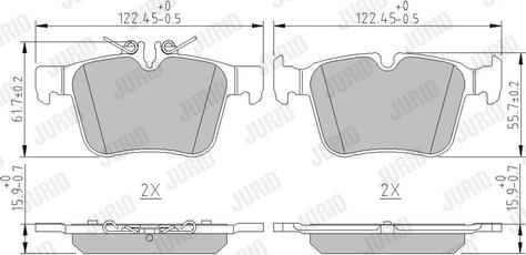 Jurid 573609J - Jarrupala, levyjarru inparts.fi