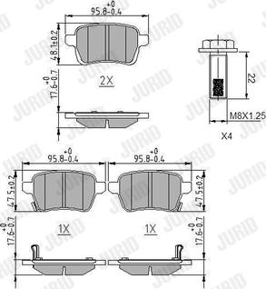 Jurid 573689J - Jarrupala, levyjarru inparts.fi