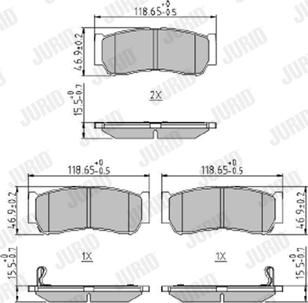 Jurid 573676J - Jarrupala, levyjarru inparts.fi