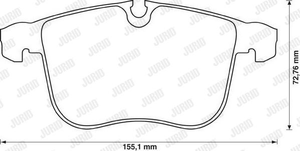 Jurid 573090JC - Jarrupala, levyjarru inparts.fi