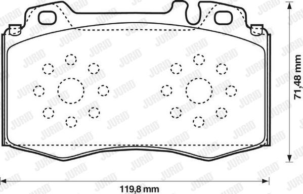 Jurid 573092JC - Jarrupala, levyjarru inparts.fi