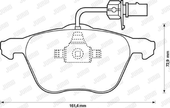 Jurid 573047J-AS - Jarrupala, levyjarru inparts.fi