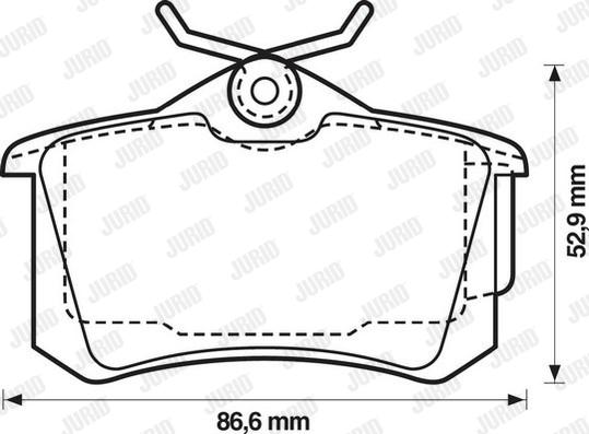 Jurid 573005JC - Jarrupala, levyjarru inparts.fi