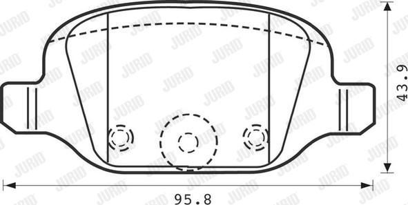 Jurid 573019J - Jarrupala, levyjarru inparts.fi