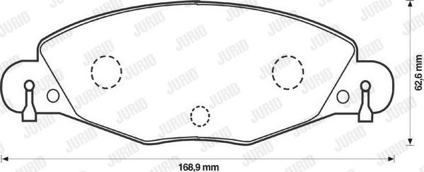 Jurid 573029J - Jarrupala, levyjarru inparts.fi