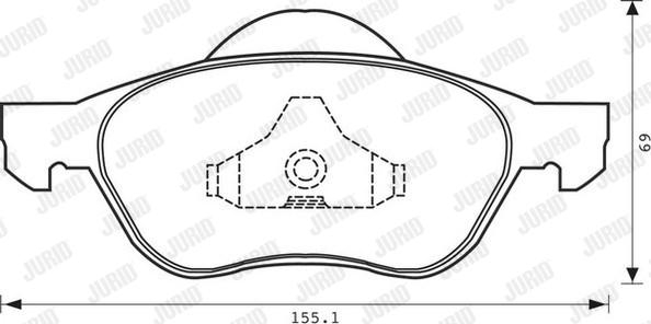 Jurid 573025JC - Jarrupala, levyjarru inparts.fi