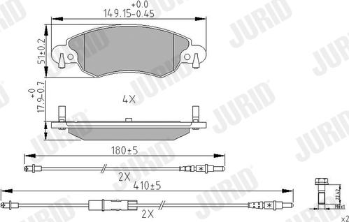 Jurid 573026J - Jarrupala, levyjarru inparts.fi