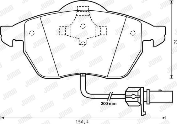 Jurid 573022JC - Jarrupala, levyjarru inparts.fi