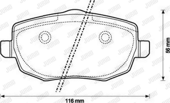 Jurid 573144JC - Jarrupala, levyjarru inparts.fi