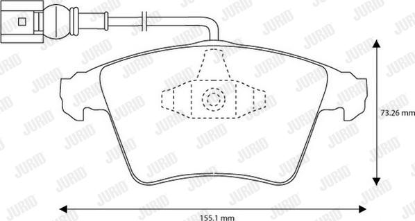 Jurid 573159J - Jarrupala, levyjarru inparts.fi