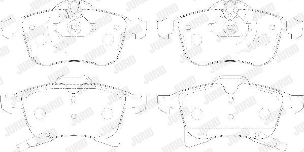 Jurid 573153D - Jarrupala, levyjarru inparts.fi