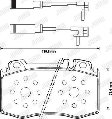 Jurid 573152JC - Jarrupala, levyjarru inparts.fi