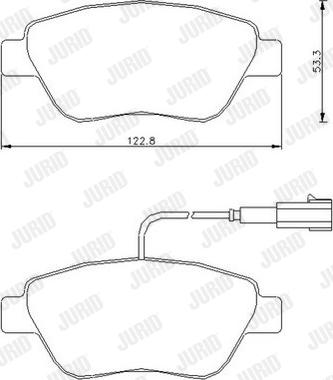 Jurid 573164J - Jarrupala, levyjarru inparts.fi