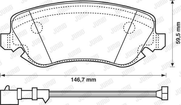 Jurid 573116J - Jarrupala, levyjarru inparts.fi