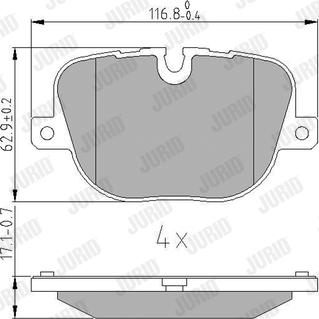 Magneti Marelli 363700201996 - Jarrupala, levyjarru inparts.fi