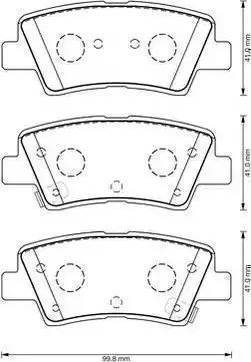 Mobis 583023QA10 - Jarrupala, levyjarru inparts.fi