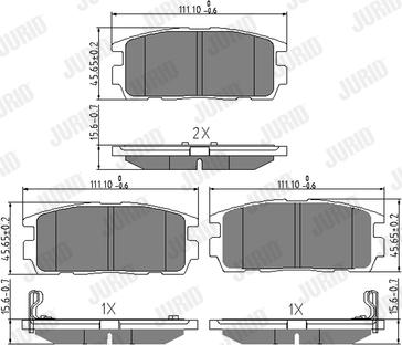 Jurid 573386J - Jarrupala, levyjarru inparts.fi