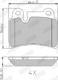 Jurid 573297J - Jarrupala, levyjarru inparts.fi