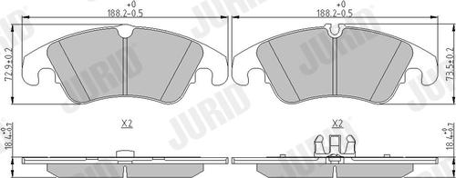 Jurid 573247J - Jarrupala, levyjarru inparts.fi