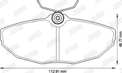 Jurid 573256J - Jarrupala, levyjarru inparts.fi