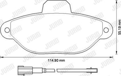 Jurid 573267J - Jarrupala, levyjarru inparts.fi