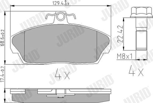 Jurid 573203J - Jarrupala, levyjarru inparts.fi