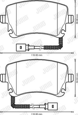 Jurid 573225J - Jarrupala, levyjarru inparts.fi