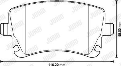 Jurid 573220JC - Jarrupala, levyjarru inparts.fi