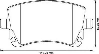 BOSCH 986494108 - Jarrupala, levyjarru inparts.fi