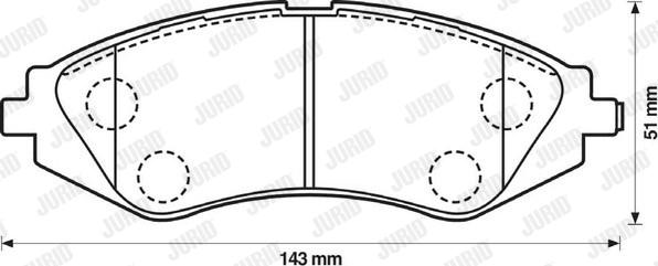 Jurid 572403J - Jarrupala, levyjarru inparts.fi