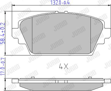 Jurid 572428J - Jarrupala, levyjarru inparts.fi