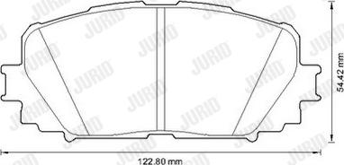 Jurid 572594J - Jarrupala, levyjarru inparts.fi