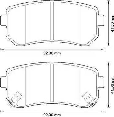 Mobis 583022SA35 - Jarrupala, levyjarru inparts.fi