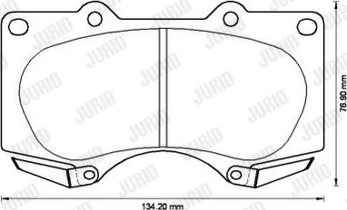 Jurid 572515J - Jarrupala, levyjarru inparts.fi