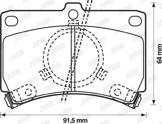 Jurid 572144J - Jarrupala, levyjarru inparts.fi