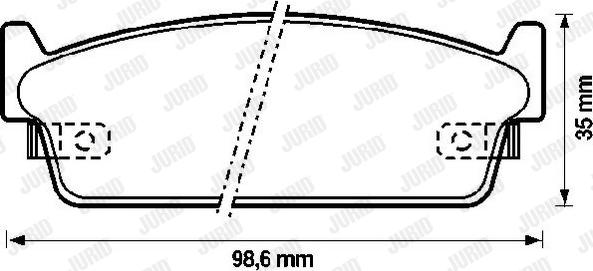 Jurid 572153J - Jarrupala, levyjarru inparts.fi