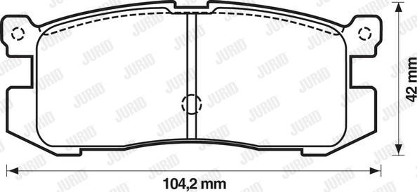 Jurid 572169J - Jarrupala, levyjarru inparts.fi