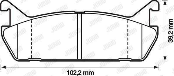 Jurid 572163J - Jarrupala, levyjarru inparts.fi