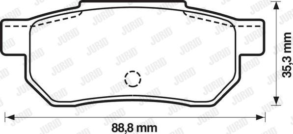 Jurid 572135J - Jarrupala, levyjarru inparts.fi