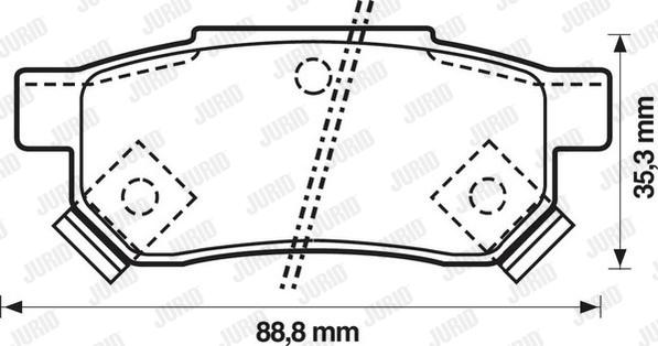 Jurid 572136J - Jarrupala, levyjarru inparts.fi