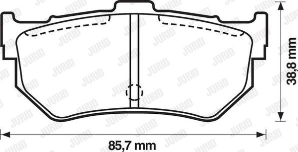 Jurid 572133J - Jarrupala, levyjarru inparts.fi