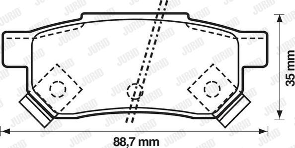 Jurid 572137J - Jarrupala, levyjarru inparts.fi