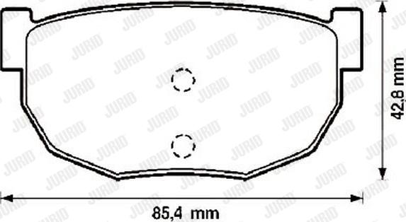 Jurid 572129J - Jarrupala, levyjarru inparts.fi