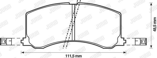 Jurid 572399J - Jarrupala, levyjarru inparts.fi